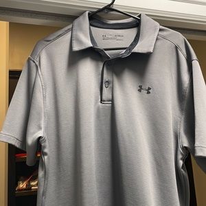 Mens Under Armour polo heatgear